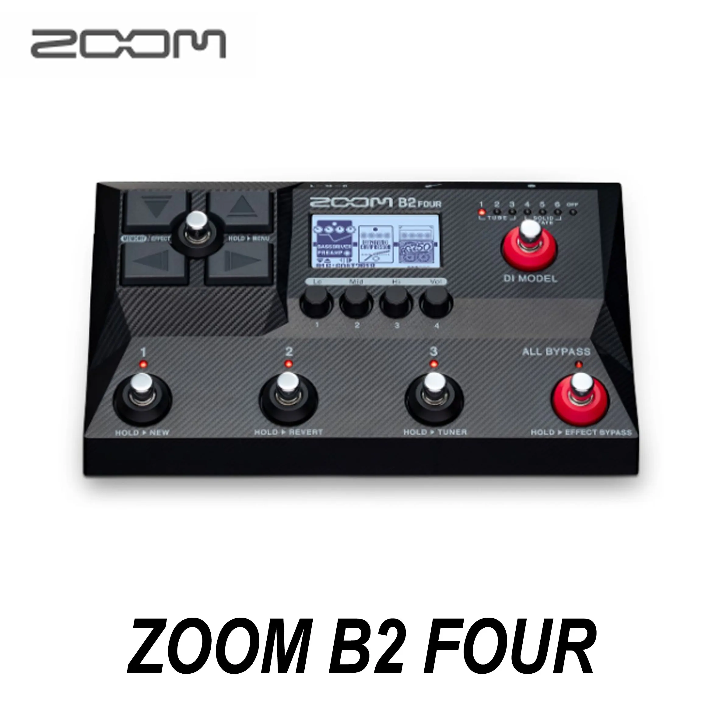 ZOOM B2 أربعة معالج متعدد التأثيرات آلة طبل معالج الجيتار متعدد التأثيرات #1