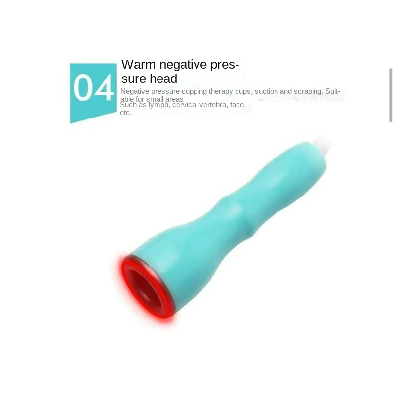 Imagem -06 - Gua Sha Aquecimento Elétrico Raspagem Queimador de Gordura Cupping Slimming Massager Meridian Draga