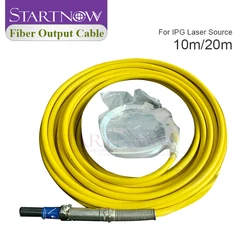 Startnow Fiber Laser Patch Cord 10M FSI600 D80 QBH Optical Signal Cable 20 Meters 50um For IPG Raycus MAX Laser Source