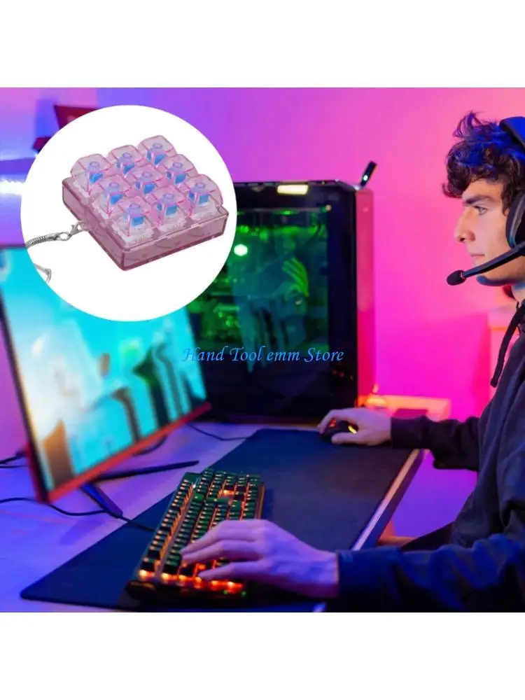 

H37F Mechanical Keyboard Switches Tester without Light for Precise Typing Experience and Stylish Stylish Design