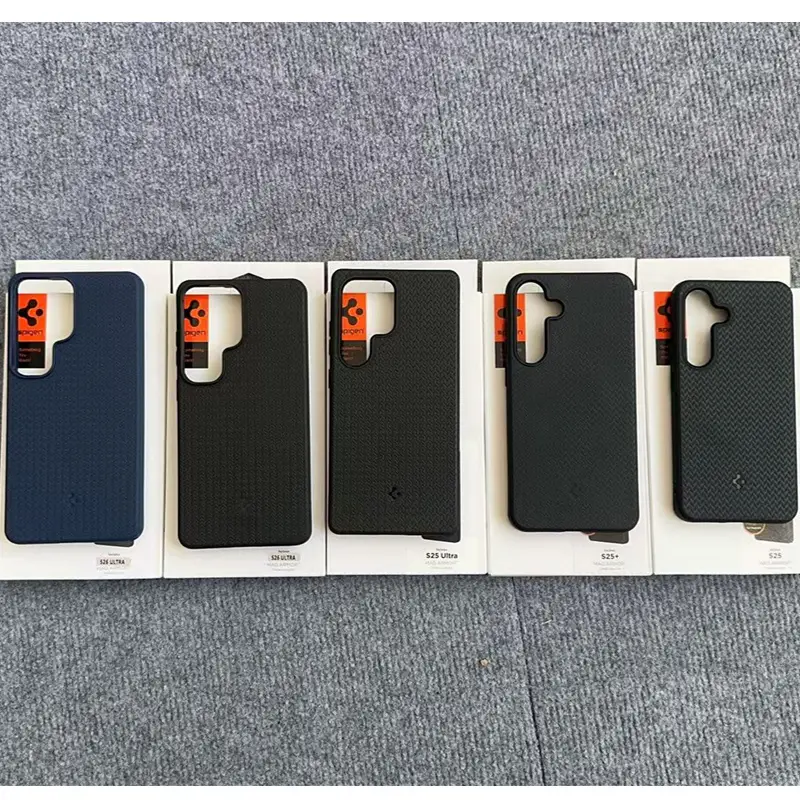 Spigen Magnetic Case TPU Tire Pattern Cover For Samsung Galaxy S25 S25+ S26 Ultra Shockproof Armor Charge Cases For Magsafe Fund - 6