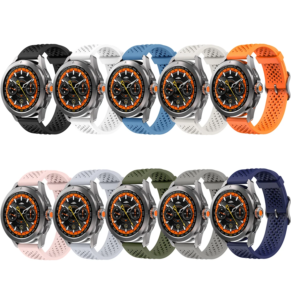 Correa de silicona Original para Xiaomi Watch S4, pulsera deportiva para Mi Watch 2 Pro/S3 S2 46mm S1, 22MM, 1:1