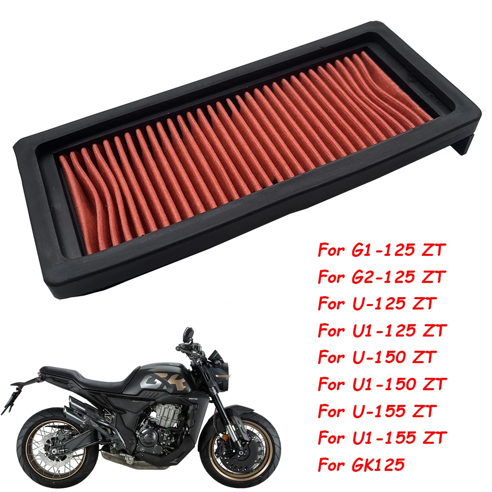 

Motorcycle Engine Air Intake Filter Cleaner Air Filter Element For ZONTES G1-125 G2-125 U-125 U1-125 U-150 U1-150 U1-155 GK125