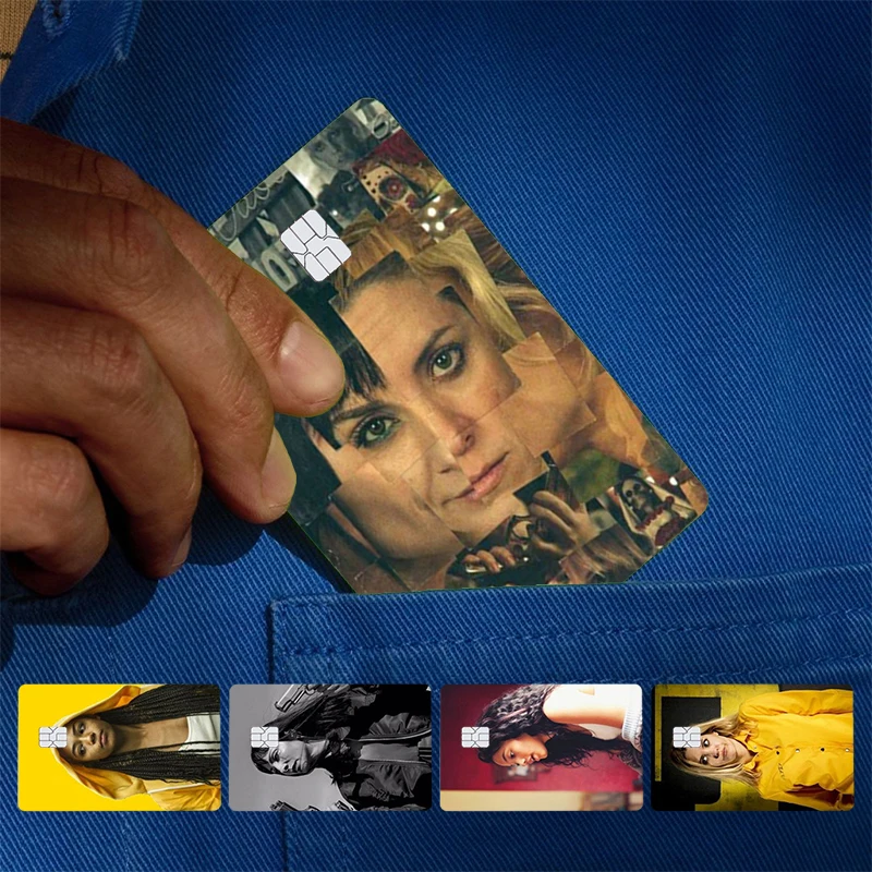 Vis a vis Cover Skin Sticker For Credit Card Bank Debit Bus Card Front Side