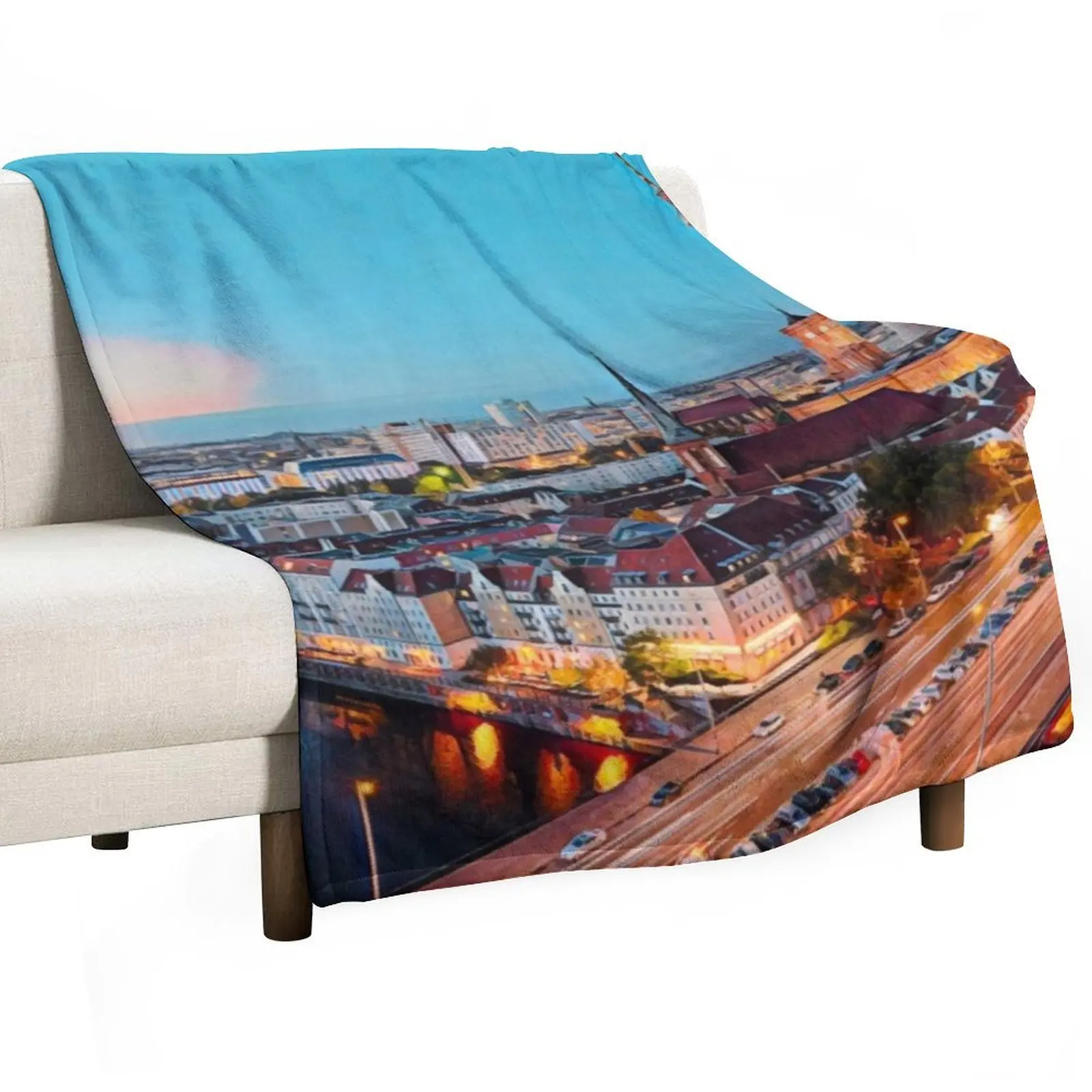 

Berlin Throw Blanket decorative Polar Comforter Designers Blankets