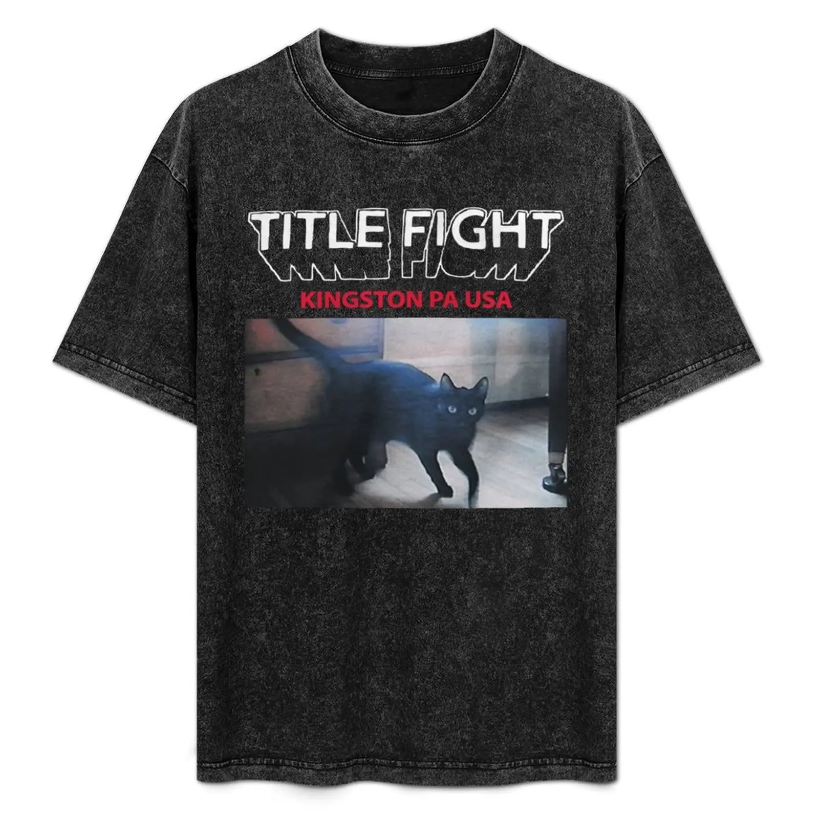 

Title-Fight-Kingston- T-Shirt quick drying sweat shirts graphic designer shirts oversized t shirts for men