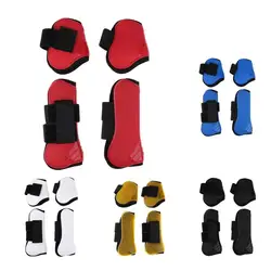 Horse Tendon Boots Front Hind Leg Protect Equestrian Support Protective Gear