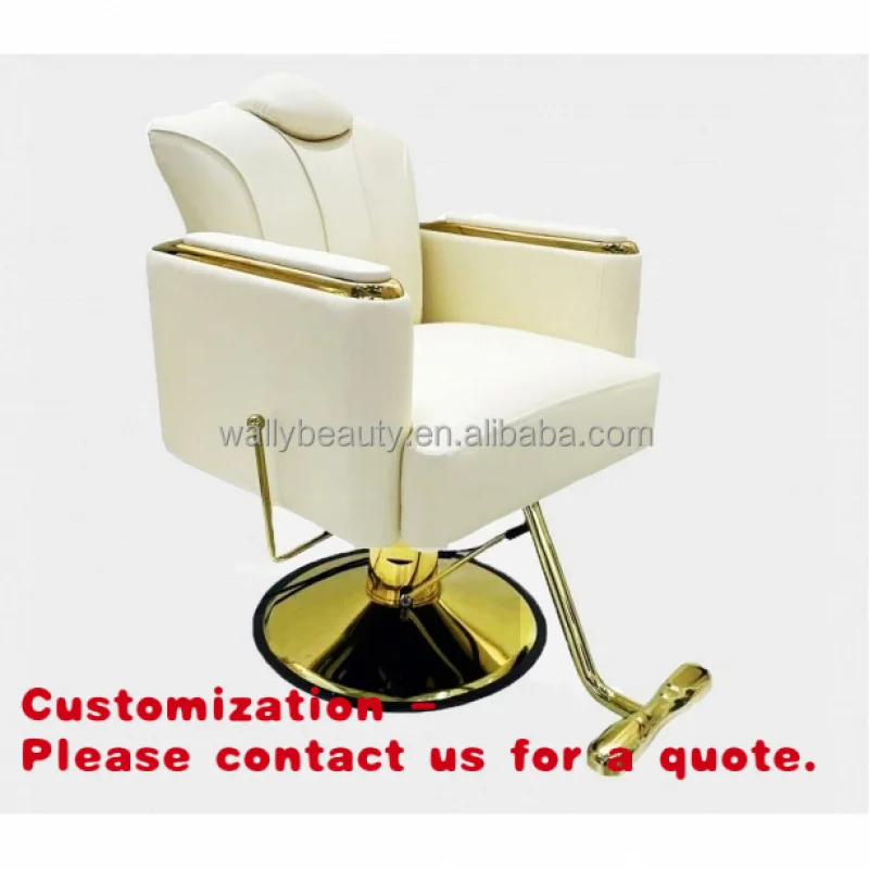 Customize.Beauty Barber Chairs  Barber Shop Hairdressing Chair Barber Chair Durable Beauty Salon Equipment