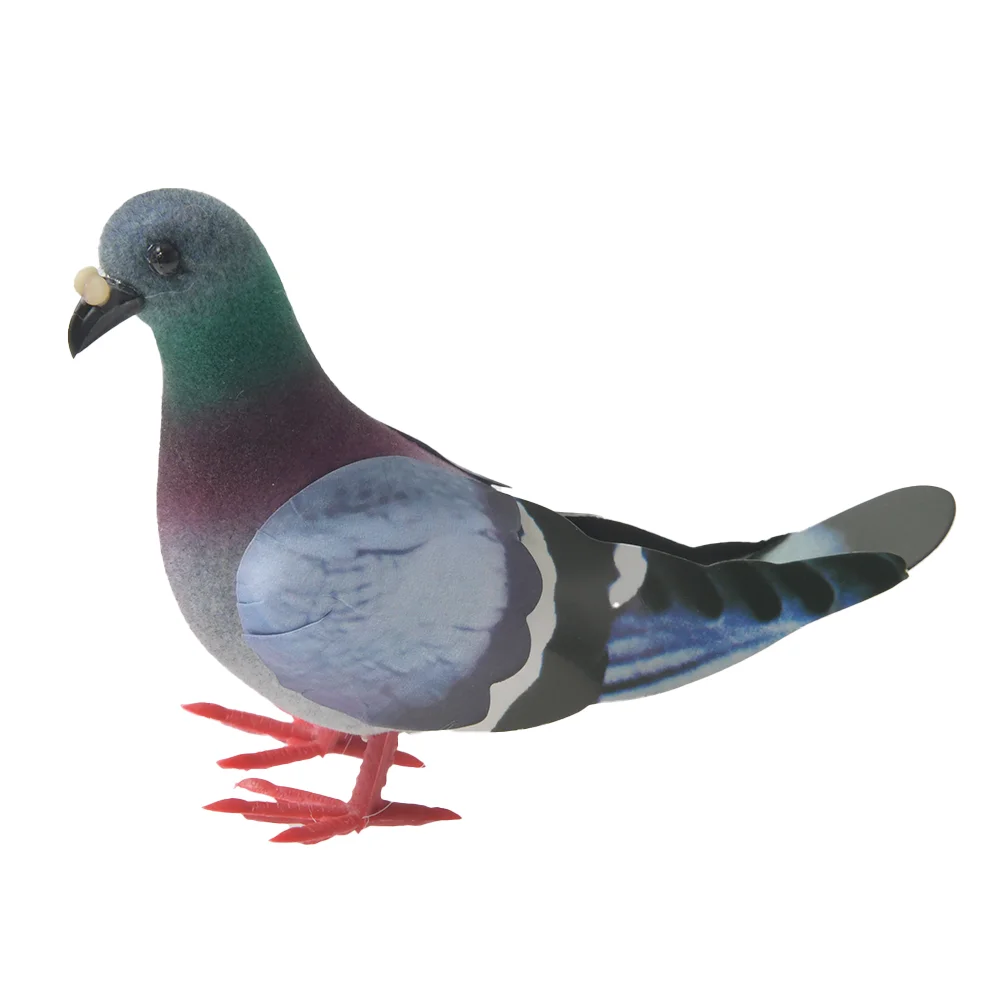 1PC Simulation Foam Small Pigeon Gray Pigeon Wild Pigeon Bird Model Square Home Garden Ornament