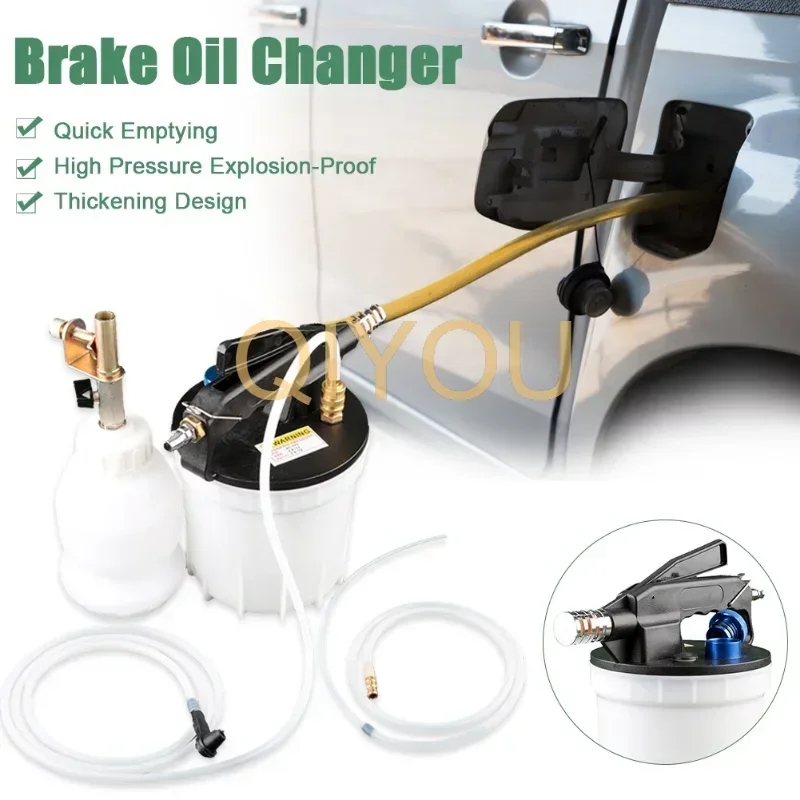 

Upgrade 3L Pneumatic Brake Fluid Extractor Automatic Refilled Bottle Brake Oil Fluid Extractor Pneumatic Bleeder Tool Kit