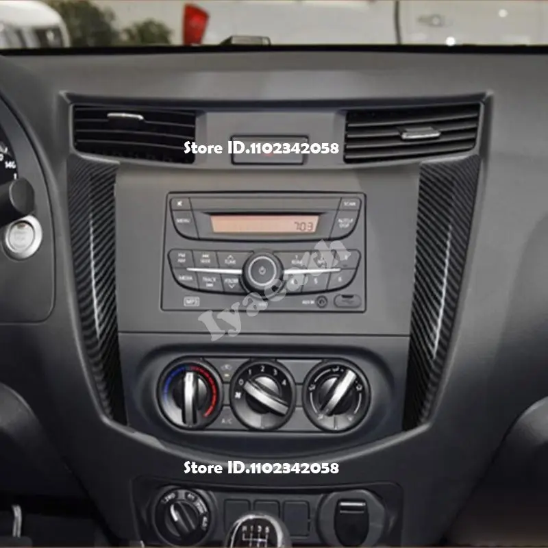 For Nissan Navara NP300 ST 2014-2020 Interior Accessories MT AT Gear Shift Panel Inner Door Handle Window Switch Cover Trim view 5