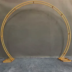 Wedding Flower Backdrop Stand Double Tube Arch Round Frame high quality Suitable for Wedding outside Photocall Background Decor