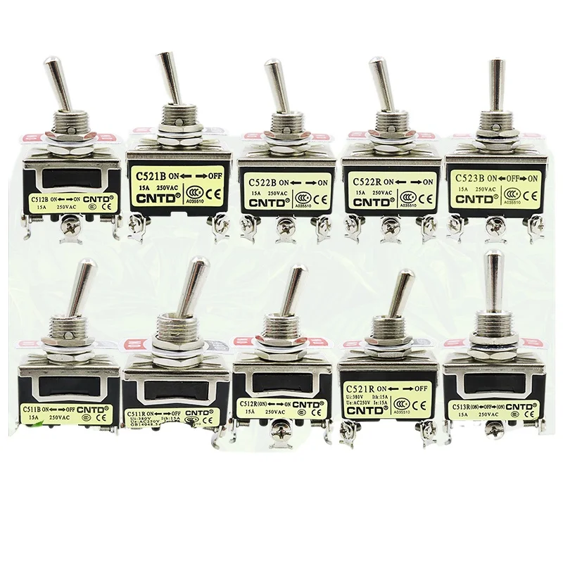 Тумблер-с-самоблокировкой-c511b-c512b-c513b-c52b1-c522b-c523b-с-самовозвратом