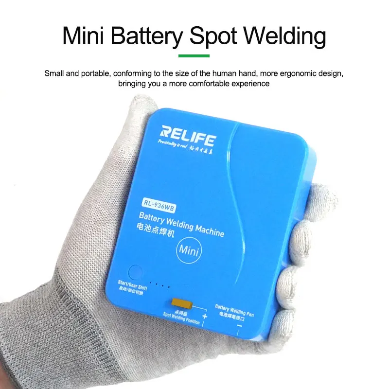 RELIFE RL-936WB MINI Battery Spot Welding Micro With Precision Nib For Phone Battery Flex Cable Replacement Repair Pen Tools Kit