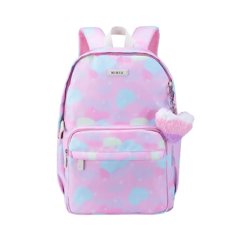 Backpack for Girls, Kids Elementary Bookbag, Waterproof Large Space School Backpacks for Teens for Travel and School