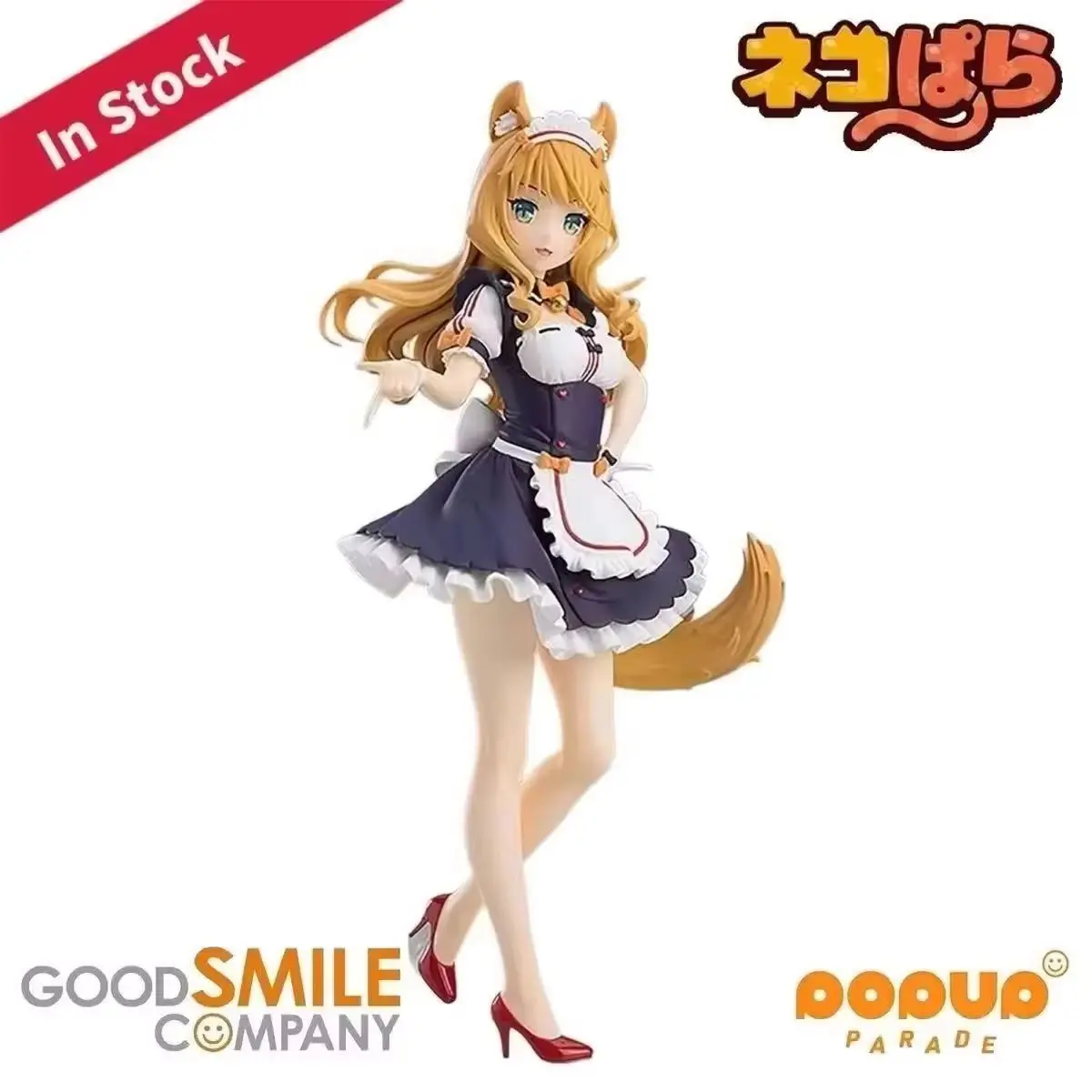 ฟิกเกอร์เกมเนโกะปาระ เมเปิล ของแท้จาก Good Smile Company ขนาด 170 มม. พร้อมสีสำเร็จรูป สำหรับตกแต่งและสะสม