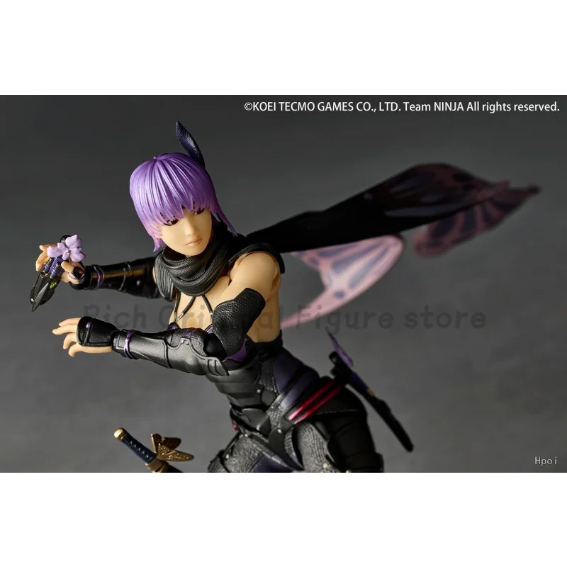【قبل البيع】الأصلي KAIYODO Revoltech مذهلة YAMAGUCHI Ninja Gaiden Ayane 1/6 عمل نموذج لجسم لعبة الحلي دمية #3