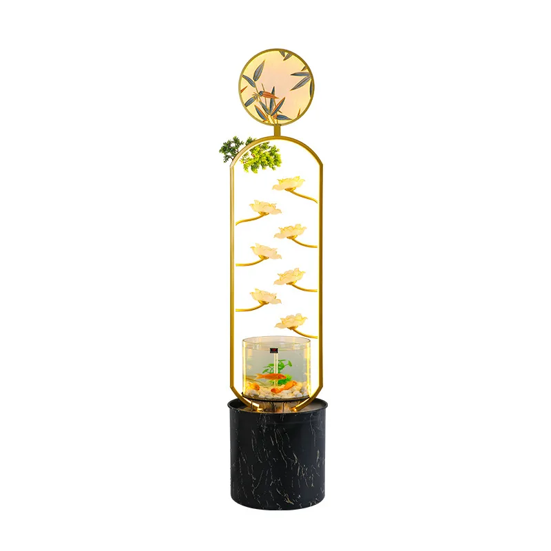 Chinese circulating water floor ornament fountain humidifier
