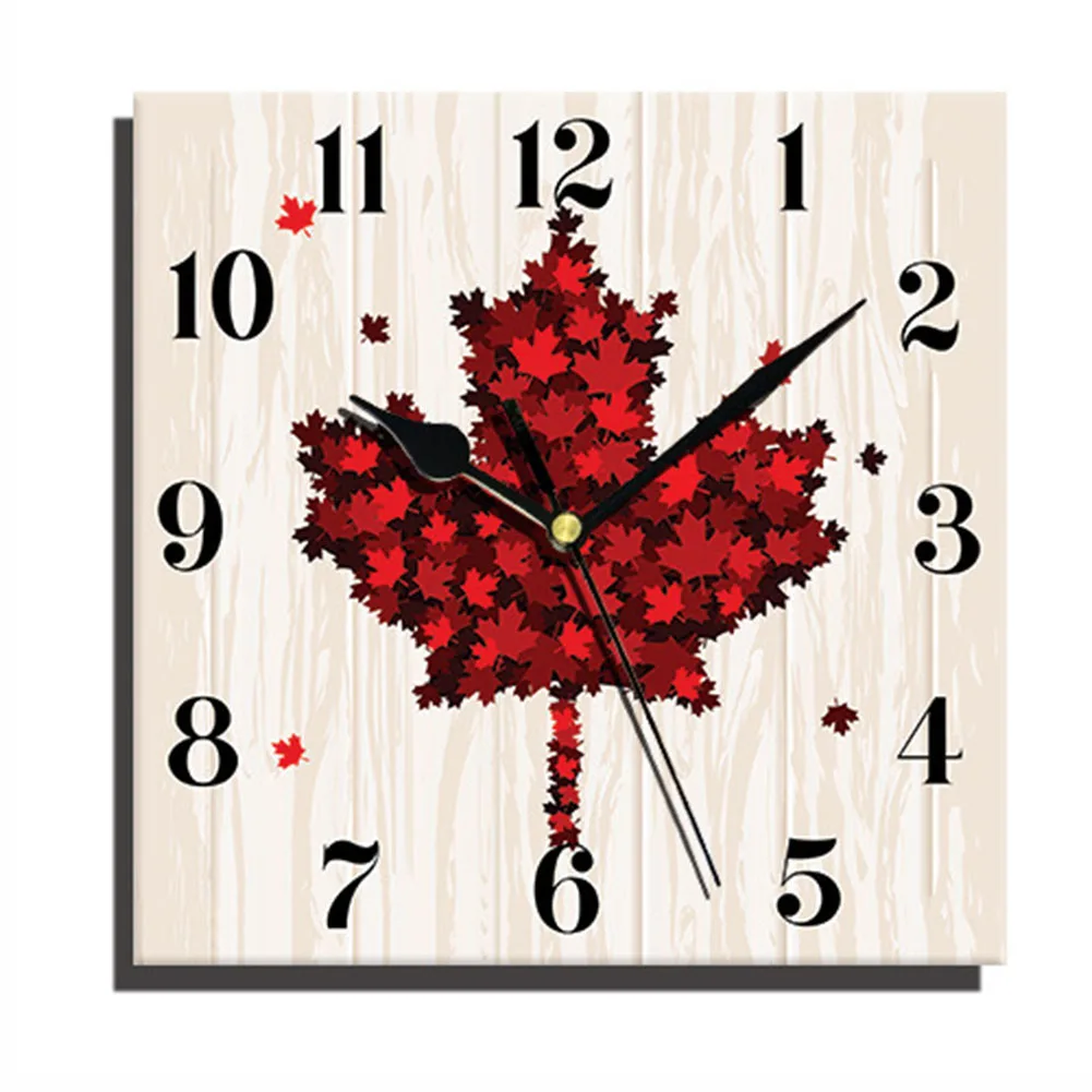 Accurate Timekeeping Silent Minimalist Design Modern Style Sleek Design Square Design Bathroom Decor Decor For Bathroom