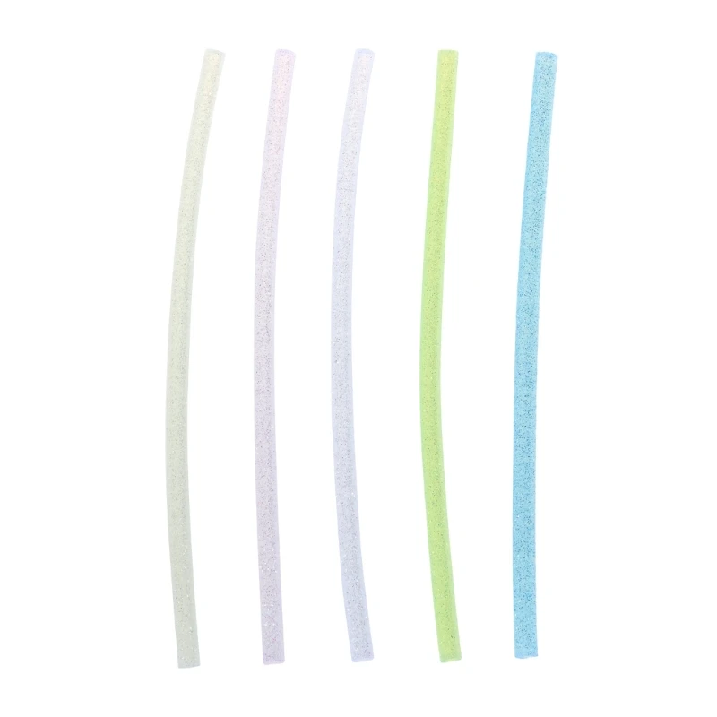 G5T5 100Piece Multicolor Miniature Hot Melt Adhesive Sticks, 7mm by 200mm, Suitable for Artistic Repair Quick Fixes