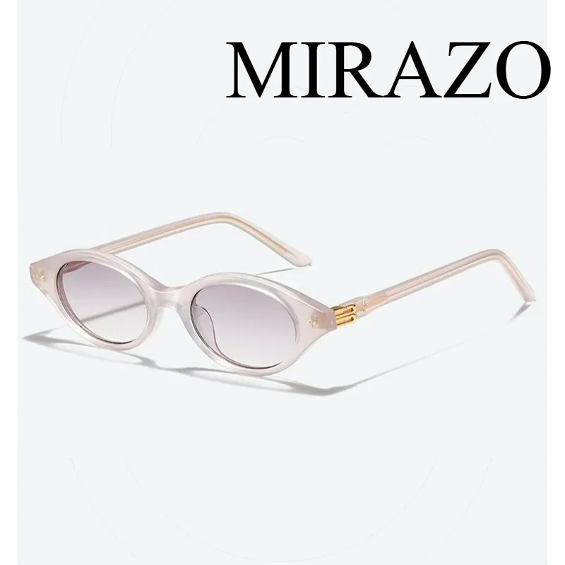 

Korea New GM CORORI Pastel Violet Sunglasses Designer Polarized Sun Glasses Oval Cat Eye Y2k Trendy Small Narrow GM Shades Uv400