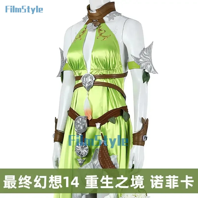 FilmStyle Final Fantasy XIV:A Realm Reborn Nophica Cosplay Costume Dress Uniform Hallowen Carnival Part Play Role Clothing