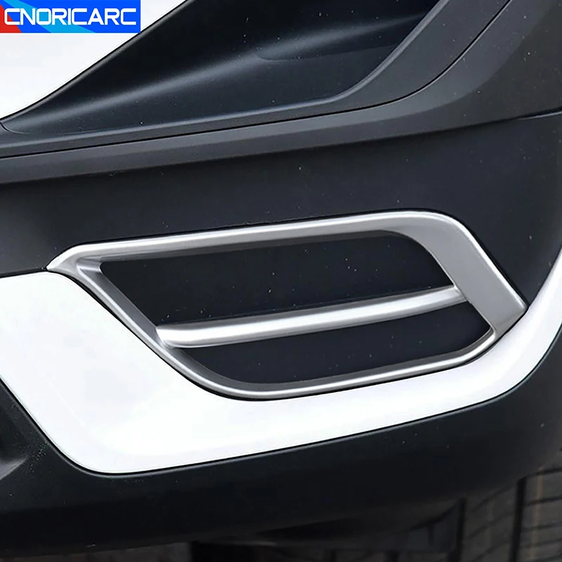 

Для BMW X1 F48 2020 2021, Стайлинг автомобиля, противотуманная фара, передний бампер, боковая рамка, декоративная наклейка, внешние модифицированные аксессуары