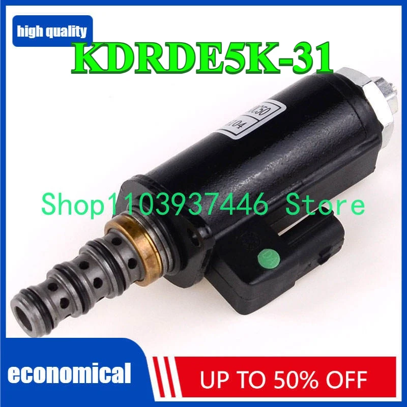 

12V YN35V00048F1 Solenoid Valve KDRDE5K-31 30C50-122 for SK250-6E Excavator