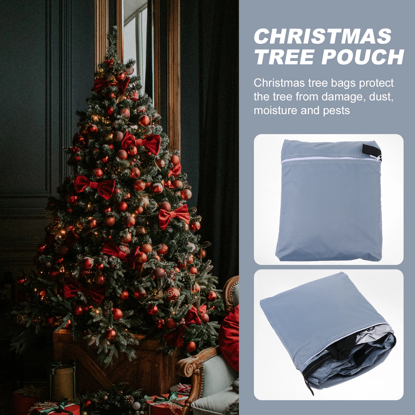 

Christmas Tree Storage Bag Artificial Outdoor Furniture Bags Waterproof and Dirt Resistant Pouch Garden