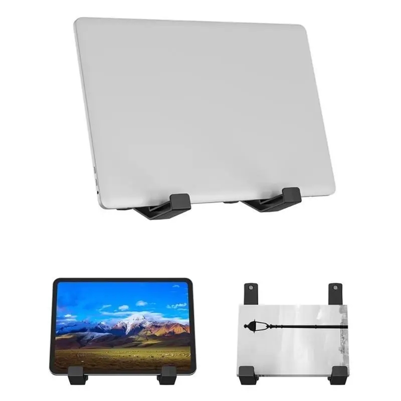 652F Keyboard Wall Mount Wall Stand For eReaders Remote Controls, Support Using Adhesive Tape Or Screws Installation