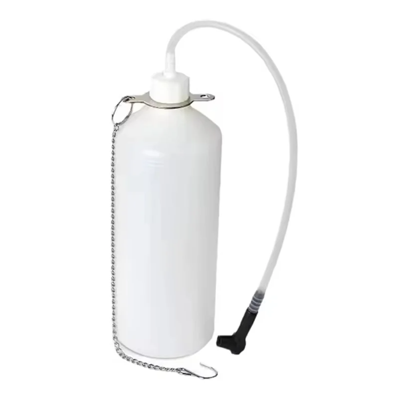 ABBK-bouteille de purge de liquide de frein 1L ensemble d'outils de purge de frein système de freinage d'extracteur de liquide de frein automatique Flexible