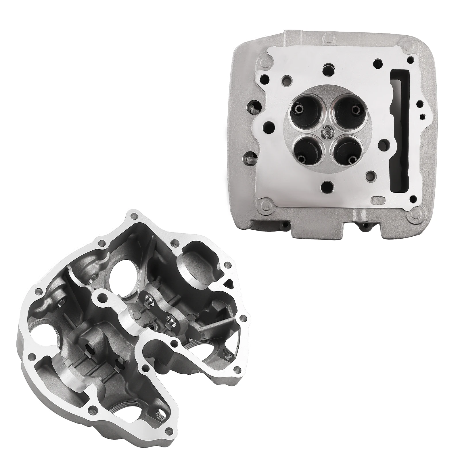Комплект головки блока цилиндров для Honda Sportrax 400 XR400R TRX400EX 1996-2014 12310-KCY-672 12310-KCY-671 12310-KCY-670