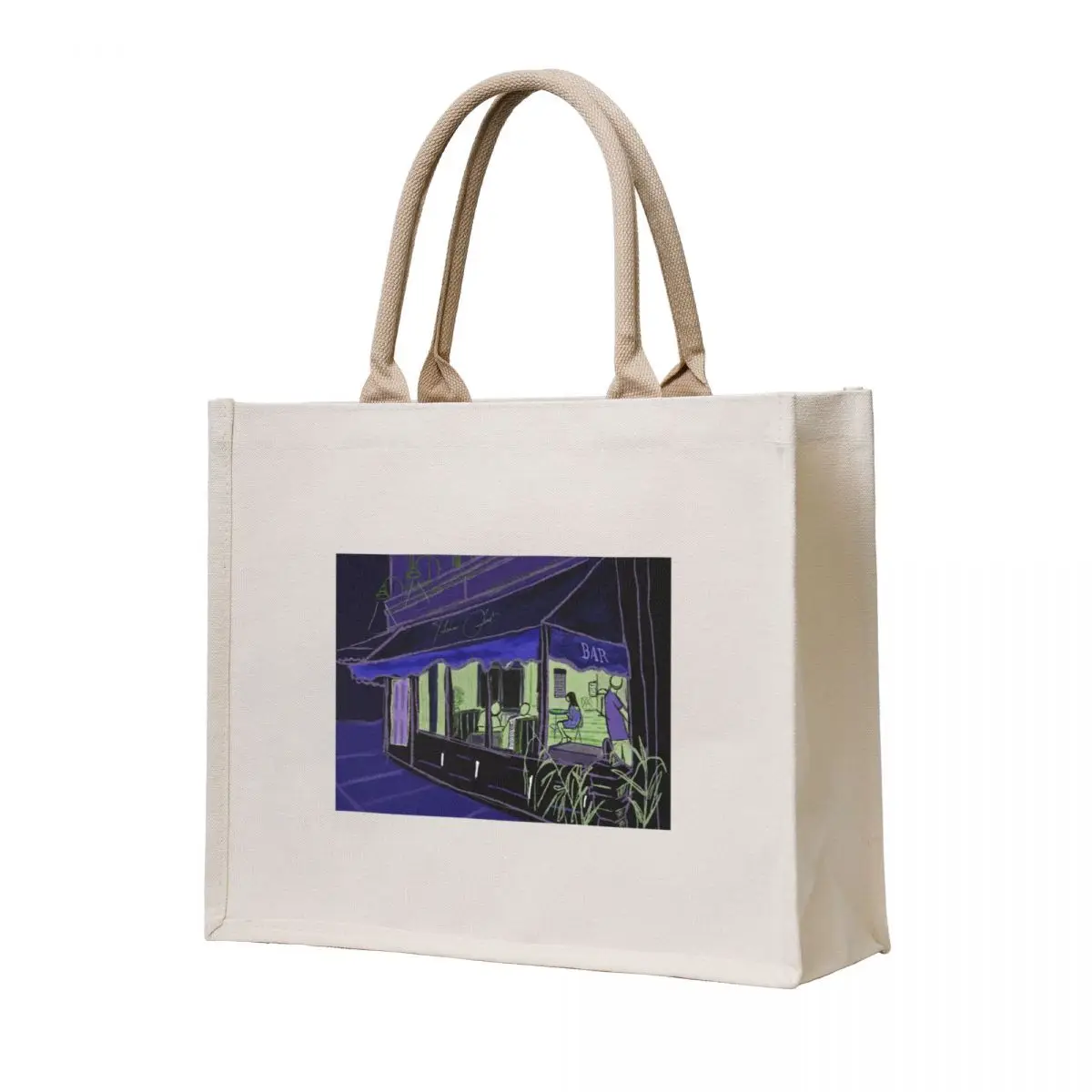 

New York bar Tote Bag canvas shopping bag shoping bag Canvas