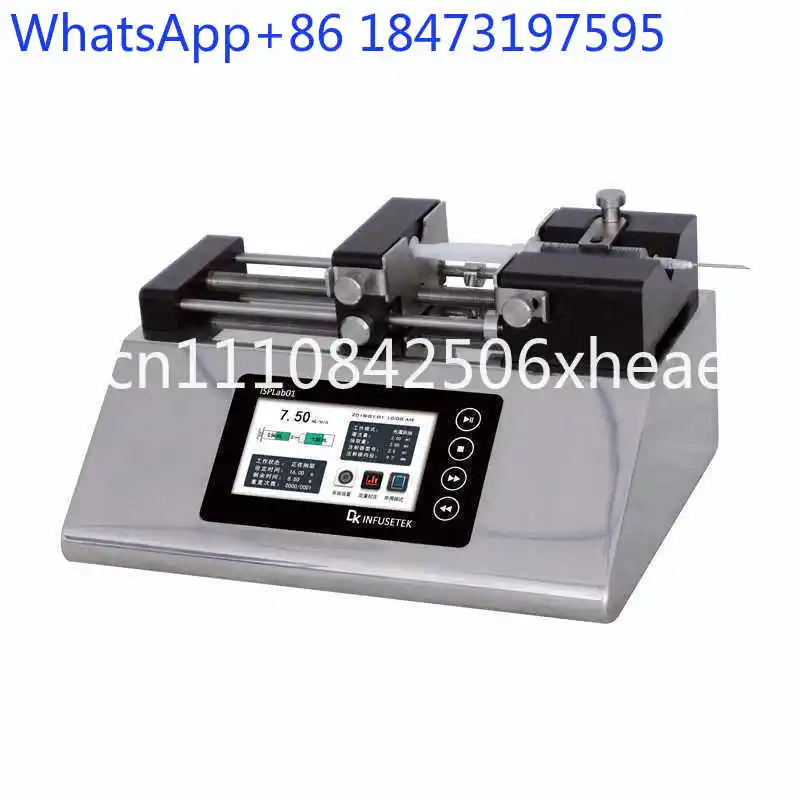 Laboratory micro  pump intelligent touch screen control single and double channels optional
