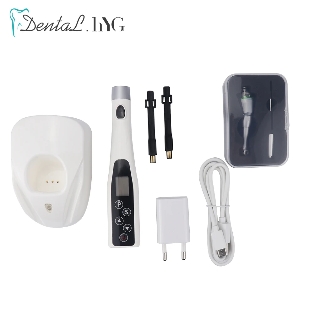 Sem fio LED Dental tratamento endodôntico, tratamento endodôntico, Canal Raiz Terapia Instrumento, Ferramenta Odontologia, Mini 16:1 Redução, Contra Ângulo