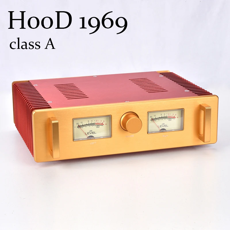 Hood 1969 Power Amplifier Class A 15W High-end Audiophile HIFI Home Power Amplifier Siemens ROE 110v/220v