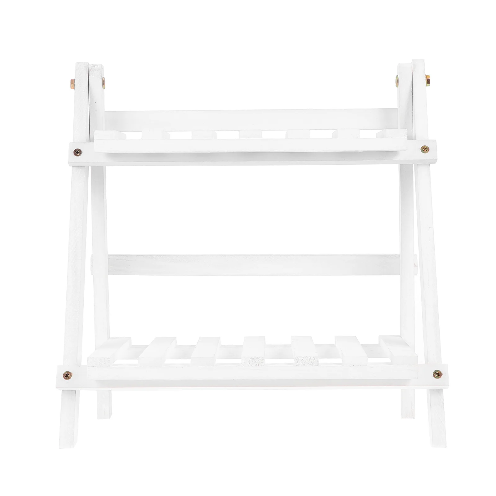 

Multi-layer Solid Flower Vase Bracket Flower Stand White Indoor Outdoor Durable Garden Shelf Plant Pot Rack Storage Display