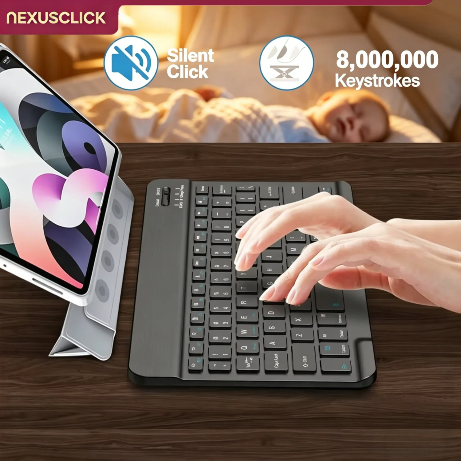 NexusClick draadloos Bluetooth - Desk Setup Ipad recensie en prijs