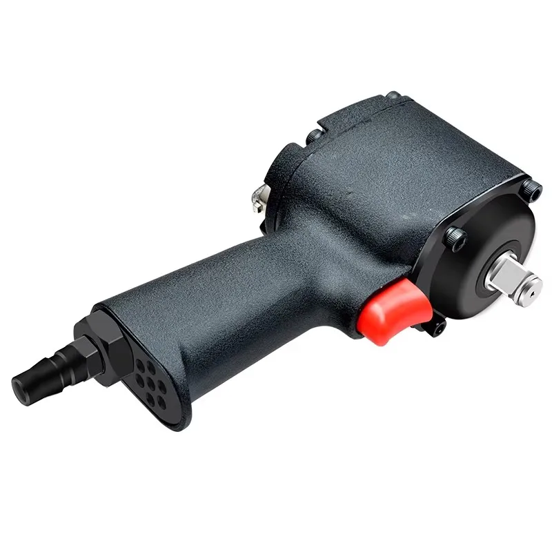 Bodun 1/ 2inch Short-Shaft Pneumatic Wrench Pistol-Style Air Gun Reversible Air Wrench Socket Wrench Bd-1267