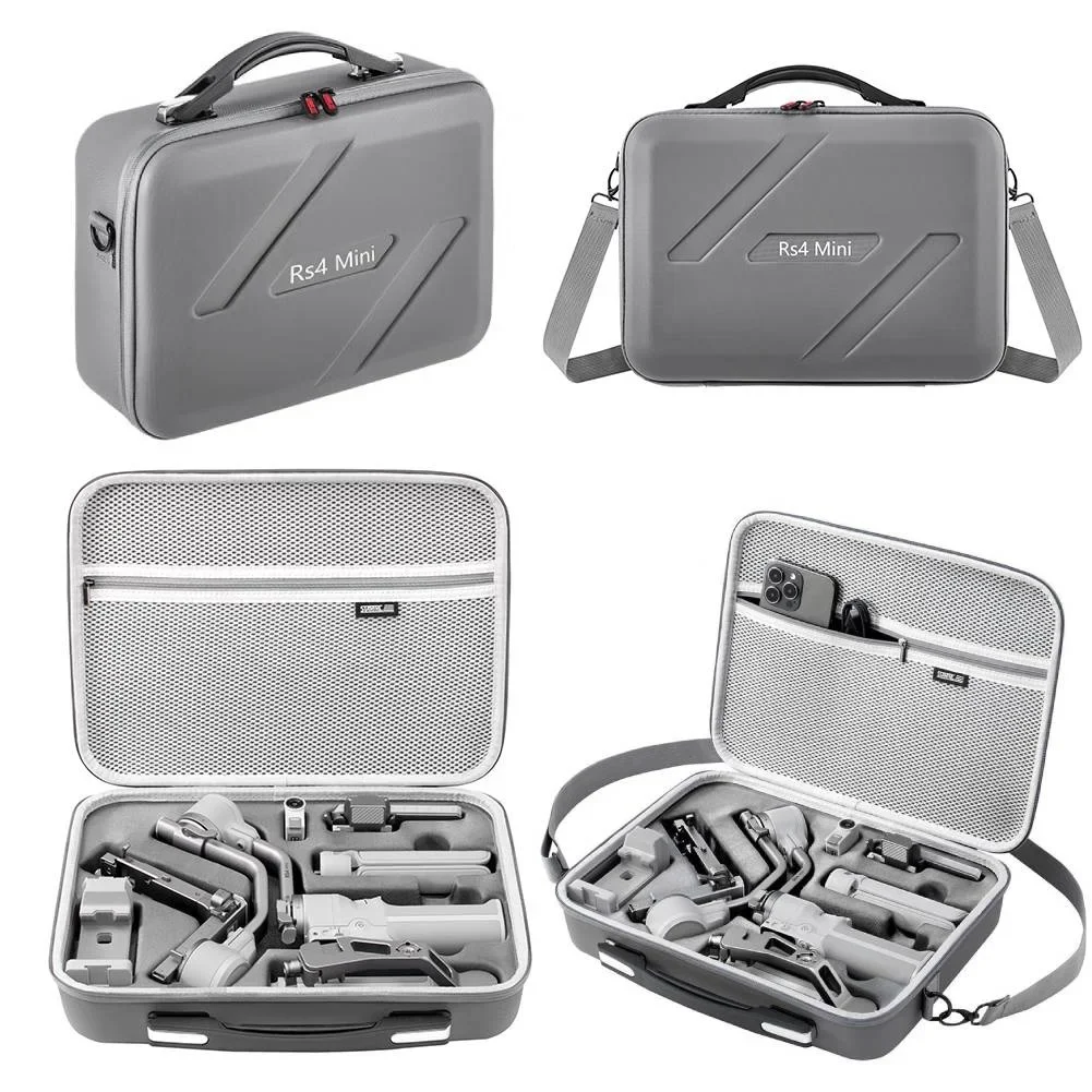 

Shoulder Bag For DJI RS 4 Mini Storage Carrying Case Waterproof PU Travel Handbag For DJI Ronin 4 Mini Handheld Stabilizer Box