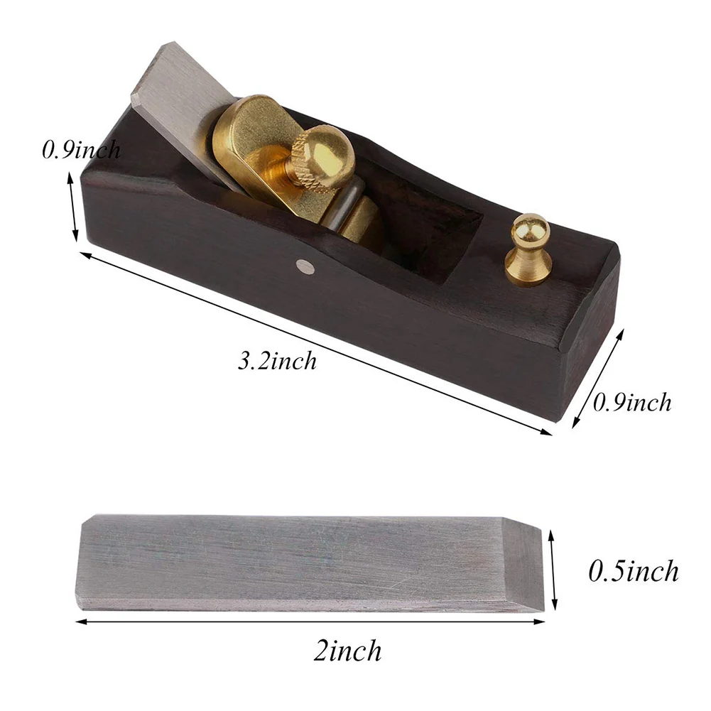 Mini Wood Planer Hand Tool Flat Bottom Wood Trimming Plane for Woodworking Wooden Planing Accessories Wood Planer Hand Tool