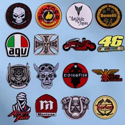 Cartoon Racing Motorcycle Club Brooch Racer Punk Badges Mens Backpacks Pins Denim Jackets Hats Jewelry Accessories