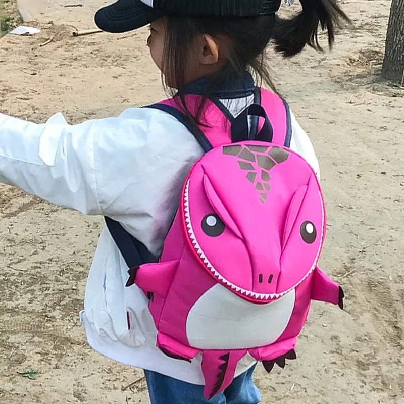 Tas Ransel Dinosaurus Kartun Lucu untuk Anak-anak, Tas Ransel Kecil untuk Balita Laki-laki dan Perempuan, Ringan, Tahan Air, Tas Sekolah untuk Prasekolah dan Perjalanan