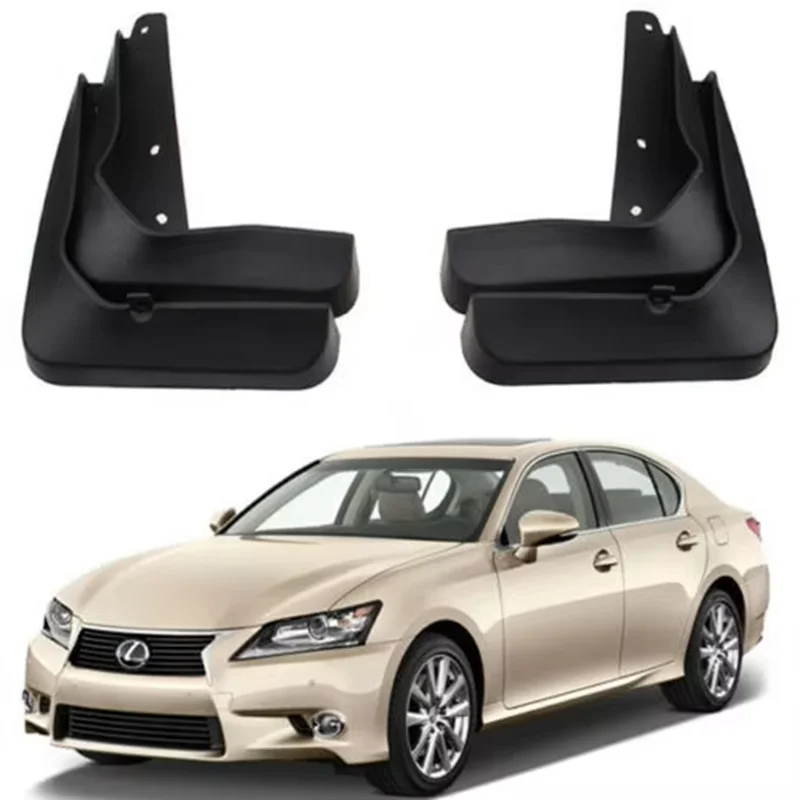 

4PCS for Lexus GS GS200 GS250 GS300 GS350 GS450 L10 2012~2019 Mudguards Mudflaps Splash Guards Mud Fenders guards Accessories
