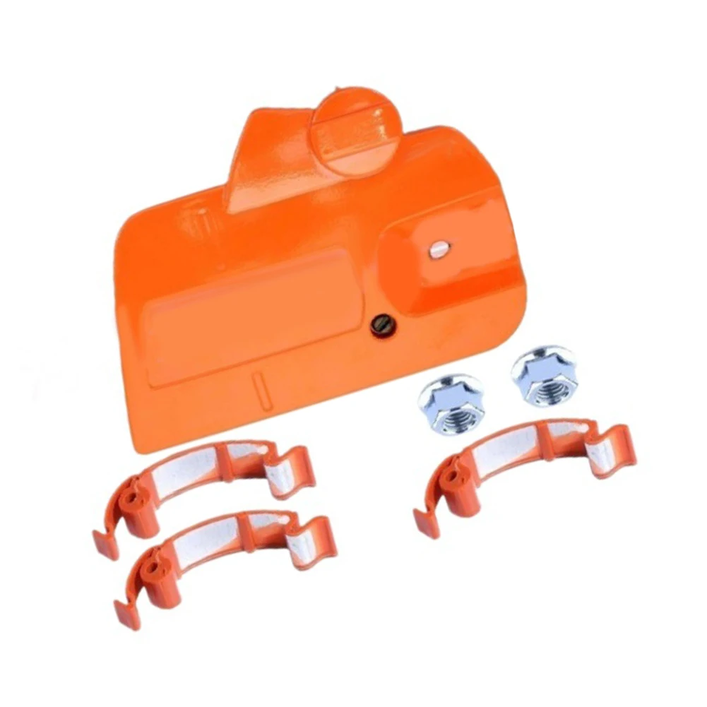 for chainsaw Repair for chainsaw Side Cover Enhanced Safety for chainsaw Parts Orange Direct Replacement Comprehensive Kit