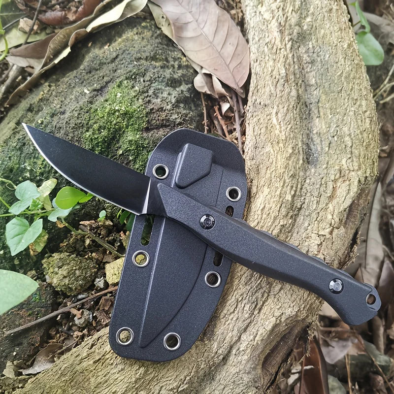 Outdoor Knife with Lightweight Fixed Blade Knife Drop Point 