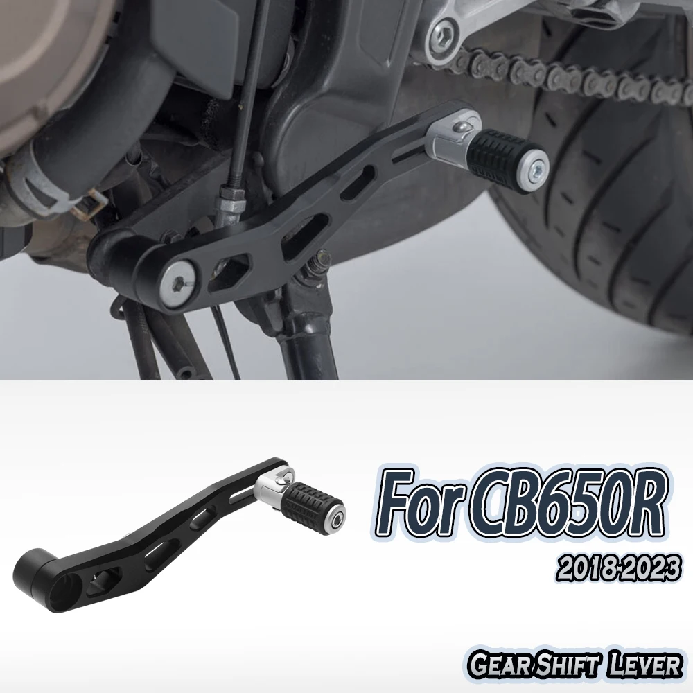 Motorcycle Adjustable Foldable Shifter Footrest Pedal Shift Lever Gear Shift Lever For CB650R CB650 R CB 650 R CB 650R 2018-2023