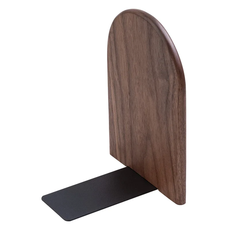 

Solid wood book stand desktop storage creative desktop bookshelf vertical student book holder by storage rack