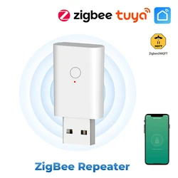 Tuya ZigBee Signal Repeater USB Signal Amplifier Extender ZigBee Gateway Smart Home Devices Smart Automation For Smart Life MQTT