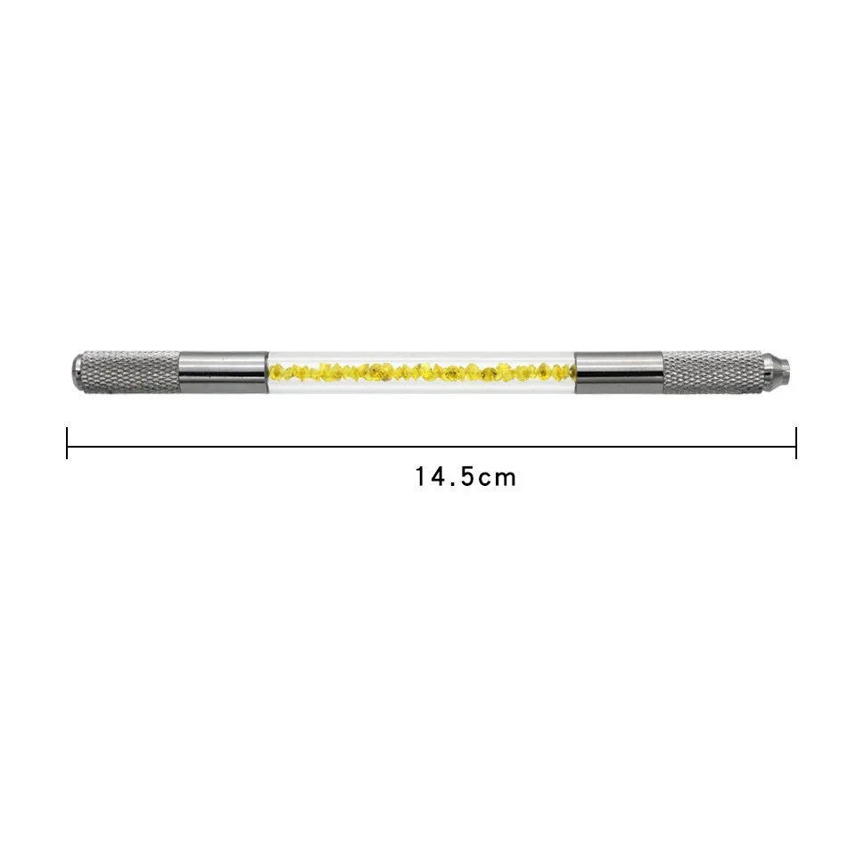 Eyebrow และ Lip Manual Tattoo ปากกา Double Head คลาสสิกหมอกแรเงาคิ้ว Tebori Microblading แต่งหน้า Tattoo Supplies